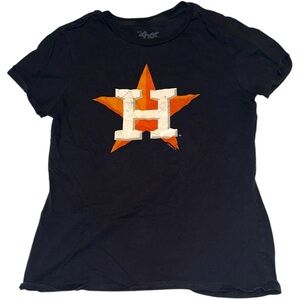 Houston Astros Navy T-Shirt with Logo